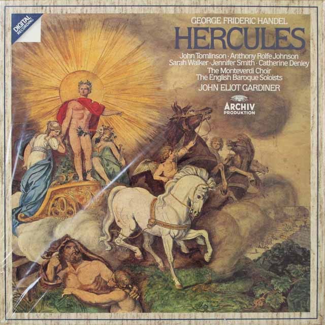 【未開封】　ガーディナーのヘンデル/「ヘラクレス」　独ARCHIV　3793　LP レコード