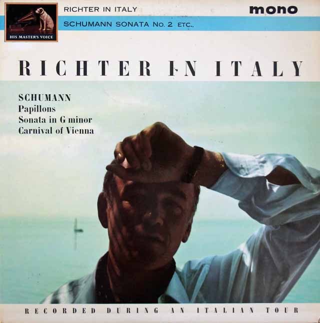 【モノラル】イタリアのリヒテル　英EMI(HMV)　3398　LP レコード