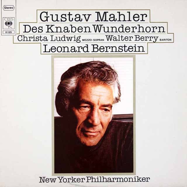ルートヴィヒ、ベリー、バーンスタインのマーラー/「こどもの魔法の角笛」　独CBS　3635　LP レコード