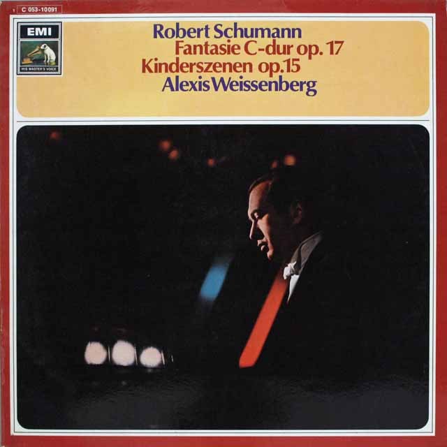 ワイセンベルクのシューマン/「幻想曲」、「子供の情景」　独EMI　3746　LP レコード