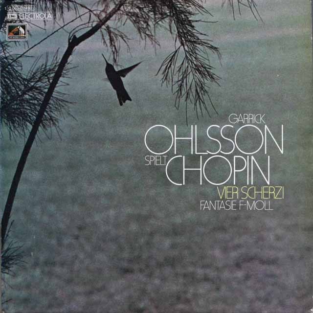 オールソンのショパン/スケルツォ第1~4番　独EMI　3746　LP レコード