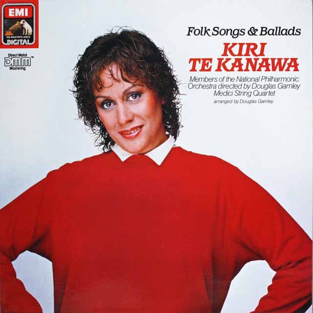 キリ・テ・カナワのイギリス民謡集 　独EMI　3228　LP レコード