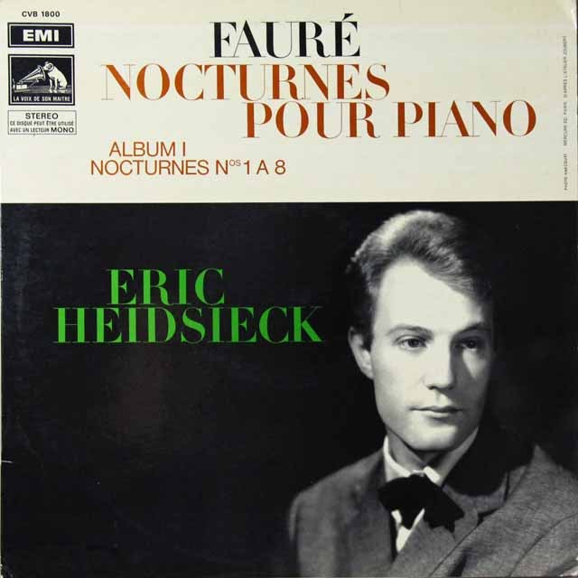 ハイドシェックのフォーレ/夜想曲集（1）　仏EMI　3292　LP レコード