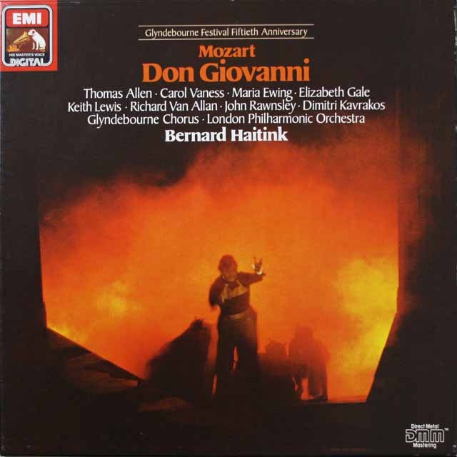 ハイティンクのモーツァルト/「ドン・ジョヴァンニ」全曲　独ＥMI　3899　LP レコード