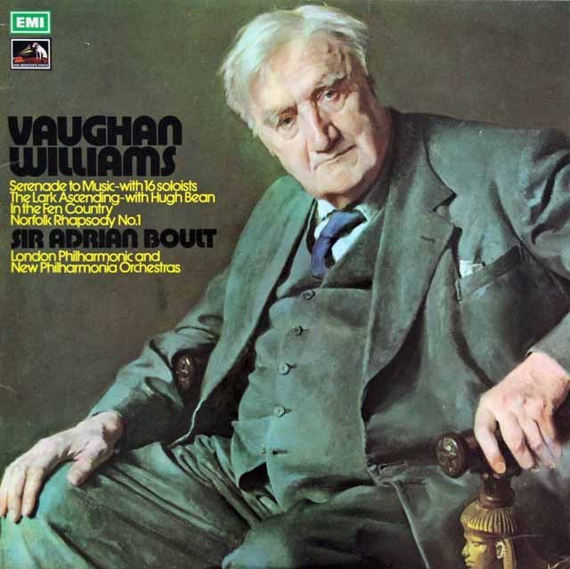 LPレコード ボールトのヴォーン・ウィリアムズ/音楽への