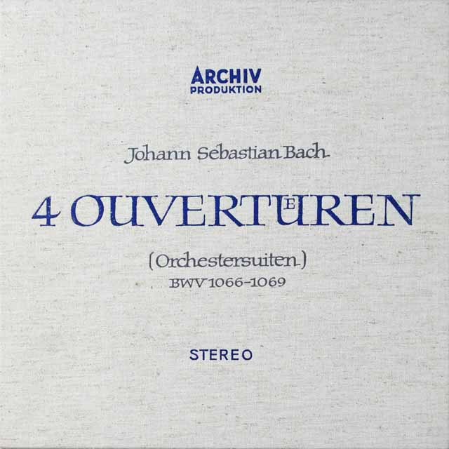 リヒターのバッハ/「管弦楽組曲」全集　独ARCHIV  2708　LP レコード