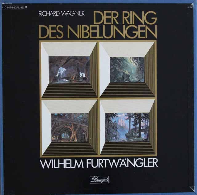 【特価！】　フルトヴェングラーのワーグナー/「ニーベルングの指環」　独EMI　3283　LP レコード