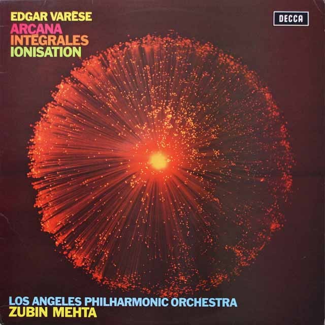 LP レコード オリジナル盤 メータのヴァレーズ/「アルカナ」ほか 英