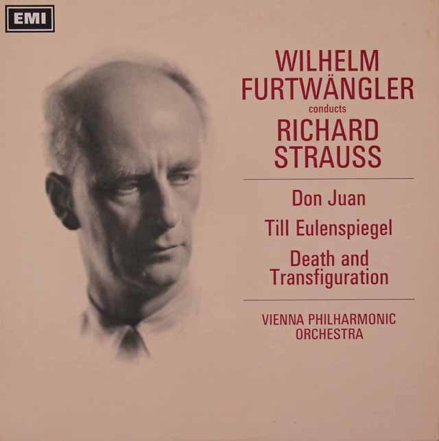フルトヴェングラーのR.シュトラウス/「ドン・ファン」ほか　英EMI　3732　LP レコード