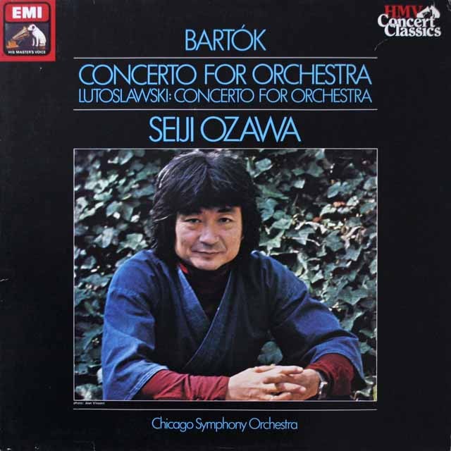 小澤のバルトーク/管弦楽のための協奏曲　英EMI  2644　LP レコード