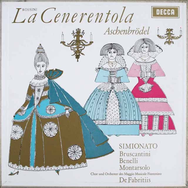 シミオナートのロッシーニ/「シンデレラ」 独DECCA  2521