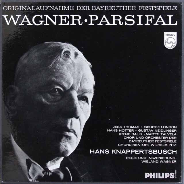 【モノラル】　クナッパーツブッシュのワーグナー/「パルジファル」　蘭PHILIPS　2995　LP レコード