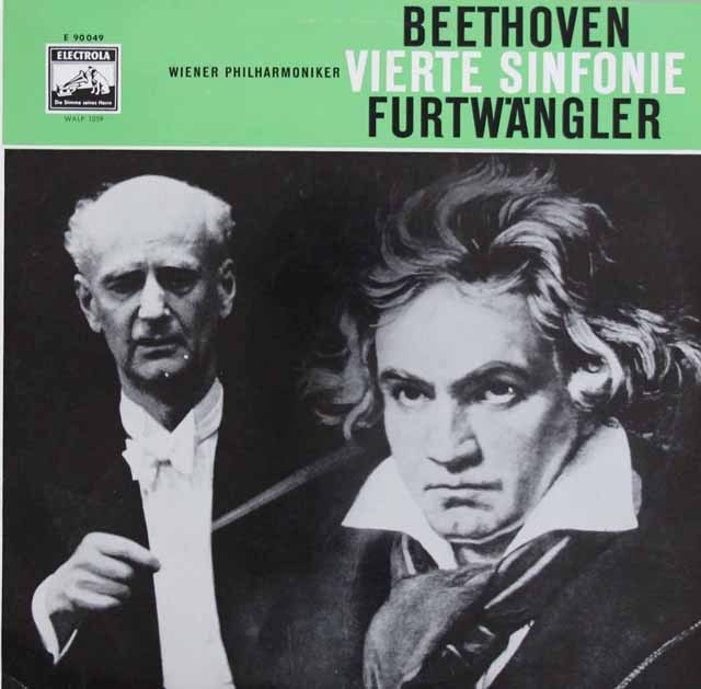 【モノラル】　フルトヴェングラーのベートーヴェン/交響曲第4番　独ELECTROLA　2995　LP レコード