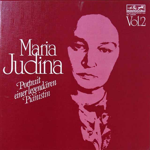 「マリア・ユーディナの芸術」（2）　独EURODISC　2709　LP レコード