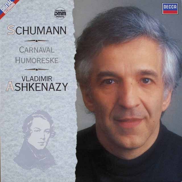 アシュケナージのシューマン/「謝肉祭」ほか　独DECCA　3802　LP レコード