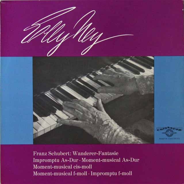 ナイのシューベルト/「さすらい人幻想曲」ほか　独colosseum　3705　LP レコード