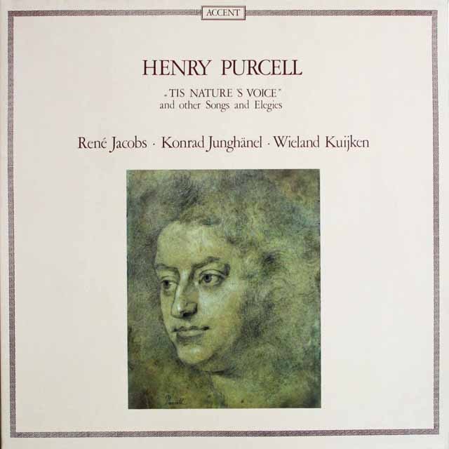 LP レコード ヤーコプスのパーセル/声楽作品集 ベルギーACCENT 3696