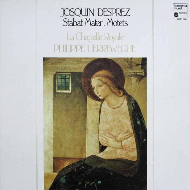 ヘレヴェッヘのデ・プレ/スターバト・マーテルほか　仏HM    2528　LP レコード