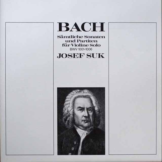 LP レコード スークのバッハ/無伴奏ソナタとパルティータ 独EMI 3695