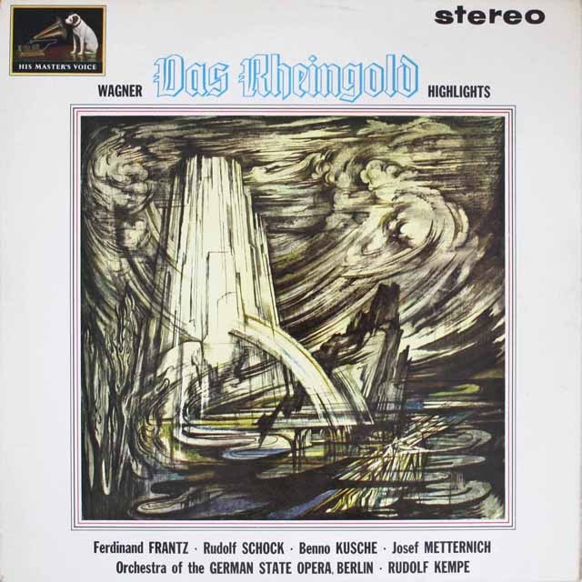 ケンペのワーグナー/「ラインの黄金」抜粋　英EMI   2533　LP レコード