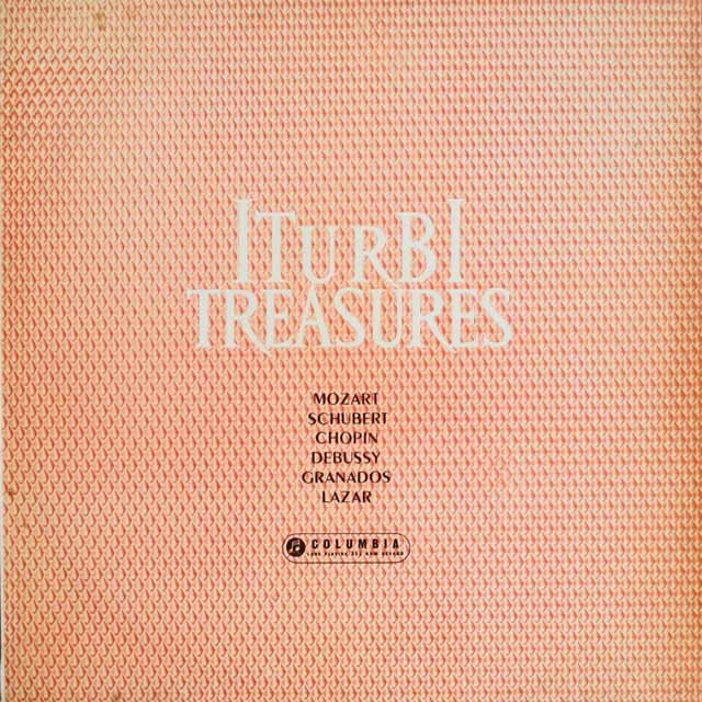 【オリジナル盤】　イトゥルビ・リサイタル 　英Columbia   3695　LP レコード