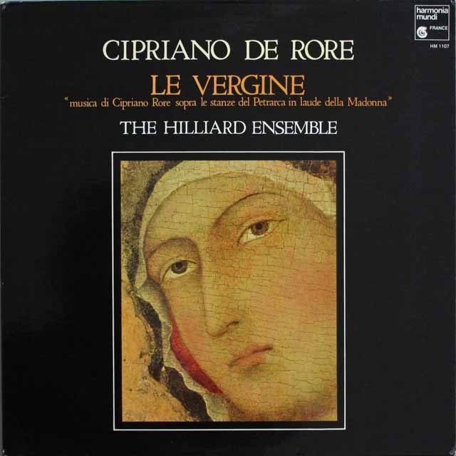 ヒリヤード・アンサンブルのローレ/「美しい乙女」  仏HM   2529　LP レコード