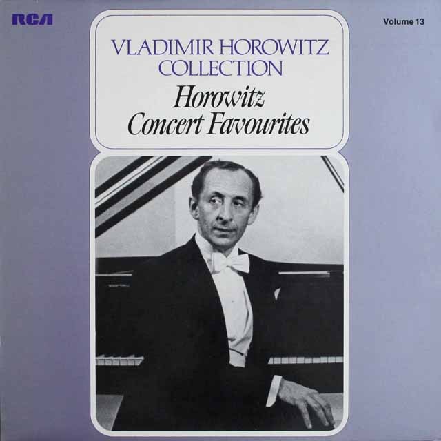 ホロヴィッツコレクション vol.13　「ピアノ小品集」　独RCA　3695　LP レコード