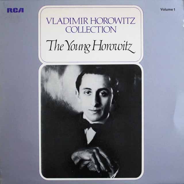 ホロヴィッツコレクション　vol.1　若きホロヴィッツ　独RCA　3695　LP レコード