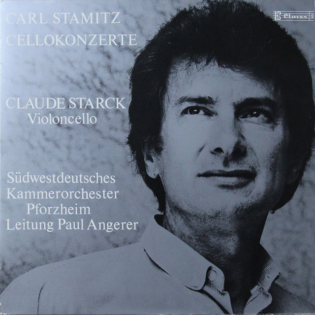 スタルク、アンゲラーのシュターミッツ/チェロ協奏曲　スイスclaves　3605　LP レコード