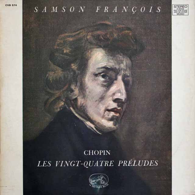 フランソワのショパン/前奏曲集    仏VSM(EMI)   2530　LP レコード