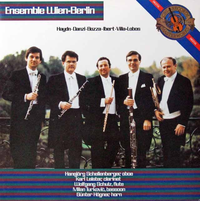 アンサンブル・ウィーン・ベルリンのハイドン/ディヴェルティメントほか　蘭CBS　3516　LP レコード