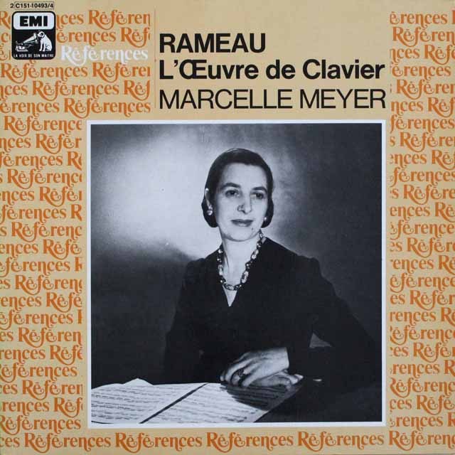 メイエルのラモー/クラヴサン曲集　仏EMI（VSM）　3811　LP レコード