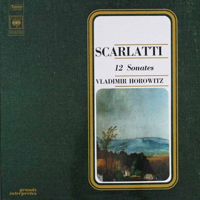 ホロヴィッツのスカルラッティ/ソナタ集　仏CBS    2537　LP レコード