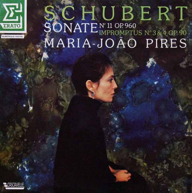 ピレシュのシューベルト/ピアノソナタ第21番ほか　仏ERATO　2813　LP レコード