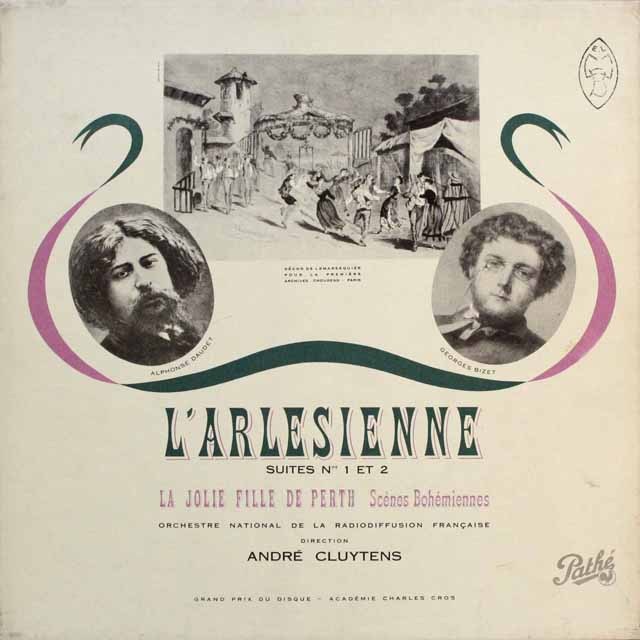 クリュイタンスのビゼー/「アルルの女」　仏PATHE　  2539　LP レコード