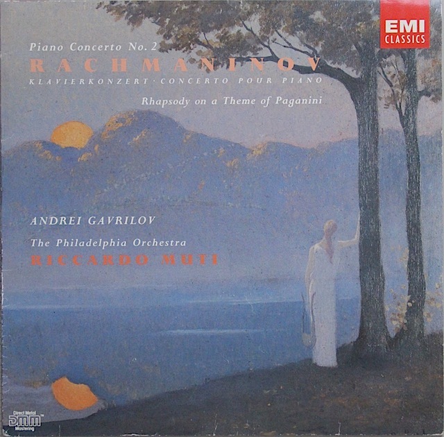 ガヴリーロフ&ムーティのラフマニノフ/ピアノ協奏曲第2番ほか　独EMI　2817　LP レコード