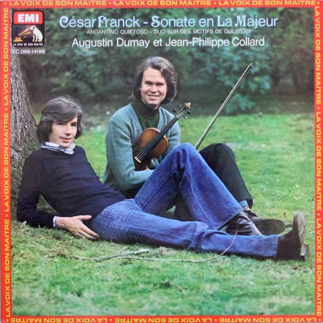デュメイ&コラールのフランク/ヴァイオリンソナタほか　仏EMI(VSM)　3316　LP レコード