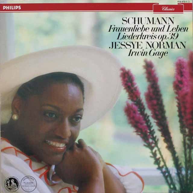 ノーマンのシューマン/「女の愛と生涯」ほか　蘭PHILIPS　2544　LP レコード
