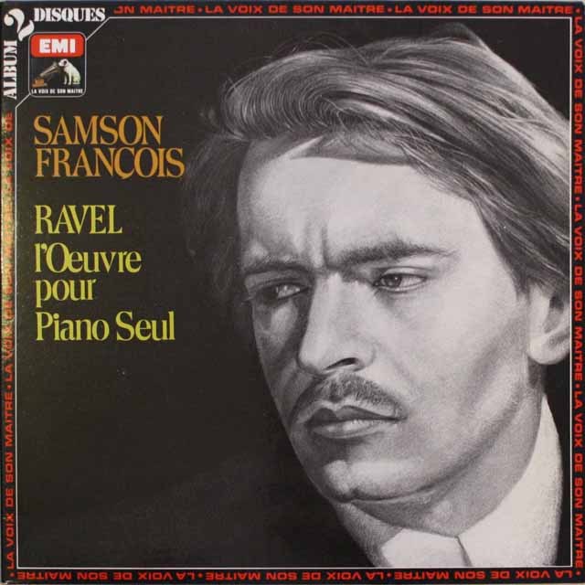 フランソワのラヴェル/ピアノ作品集   仏EMI(VSM)　  2547　LP レコード