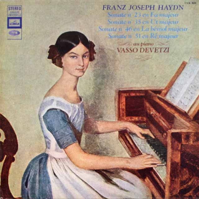 デヴェッツィのハイドン/ピアノソナタ集  仏EMI(VSM) 　  2551　LP レコード