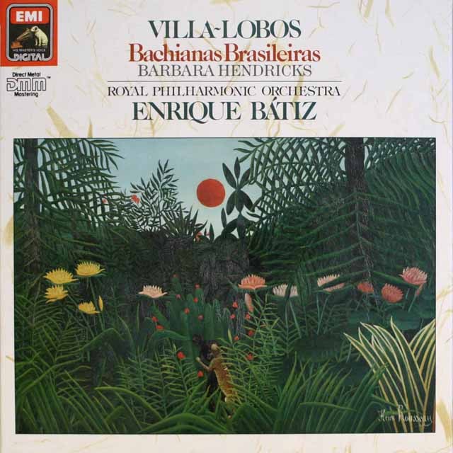 バティスのヴィラ＝ロボス/ブラジル風バッハ　独EMI　 2601　LP レコード