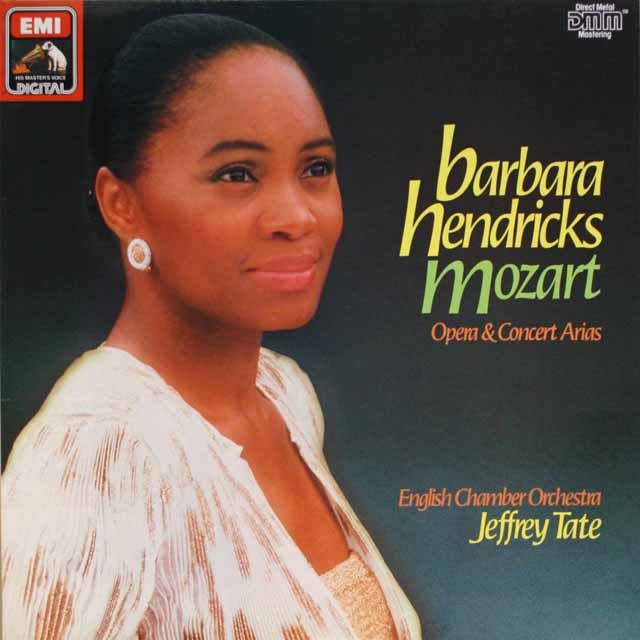 テイト、ヘンドリックスのモーツァルト/オペラ、コンサート・アリア集　独EMI　3691　LP レコード