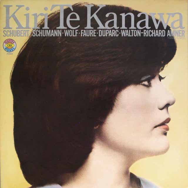 キリ・テ・カナワ/リサイタル　 独CBS 2608　LP レコード
