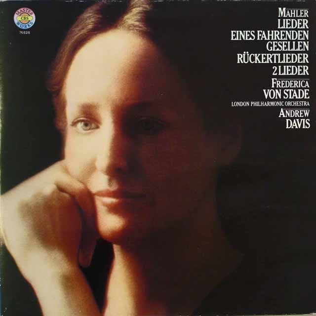 シュターデのマーラー/「さすらう若人の歌」ほか　独CBS　3689　LP レコード