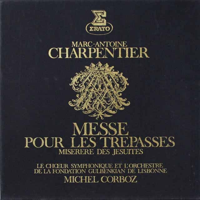 コルボのシャルパンティエ/「死者のためのミサ曲」   仏ERATO 　 2615　LP レコード