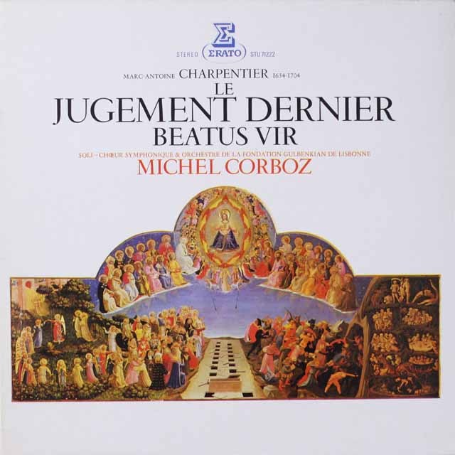 コルボのシャルパンティエ/最後の審判ほか   仏ERATO  2615　LP レコード
