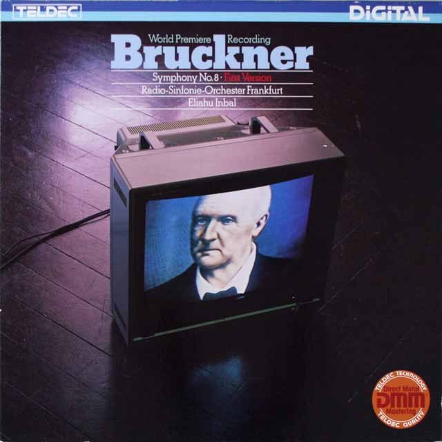 インバルのブルックナー/交響曲第8番(初稿)　独TELDEC　2602　LP レコード