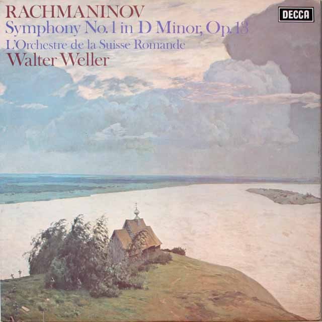 【オリジナル盤】　ウェラーのラフマニノフ/交響曲第1番　英DECCA　3691　LP レコード