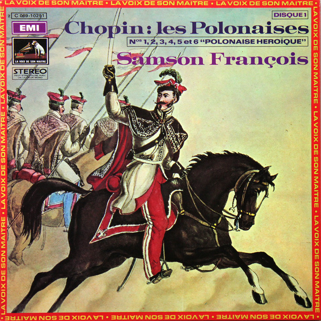フランソワのショパン/ポロネーズ集（「英雄」含む）　仏VSM　2727　LP レコード