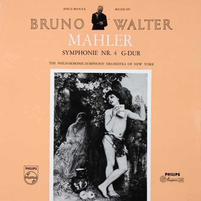 ワルターのマーラー/交響曲第4番　蘭PHILIPS　3532　LP レコード